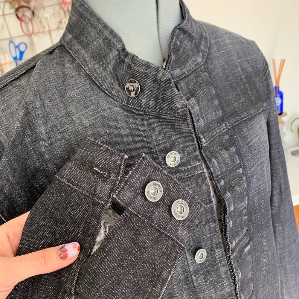 Hudson Jeans Moto Jacket NWOT - Picture 2 of 8
